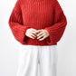 Sweater No.11 | Easy knitting chunky sweater pattern