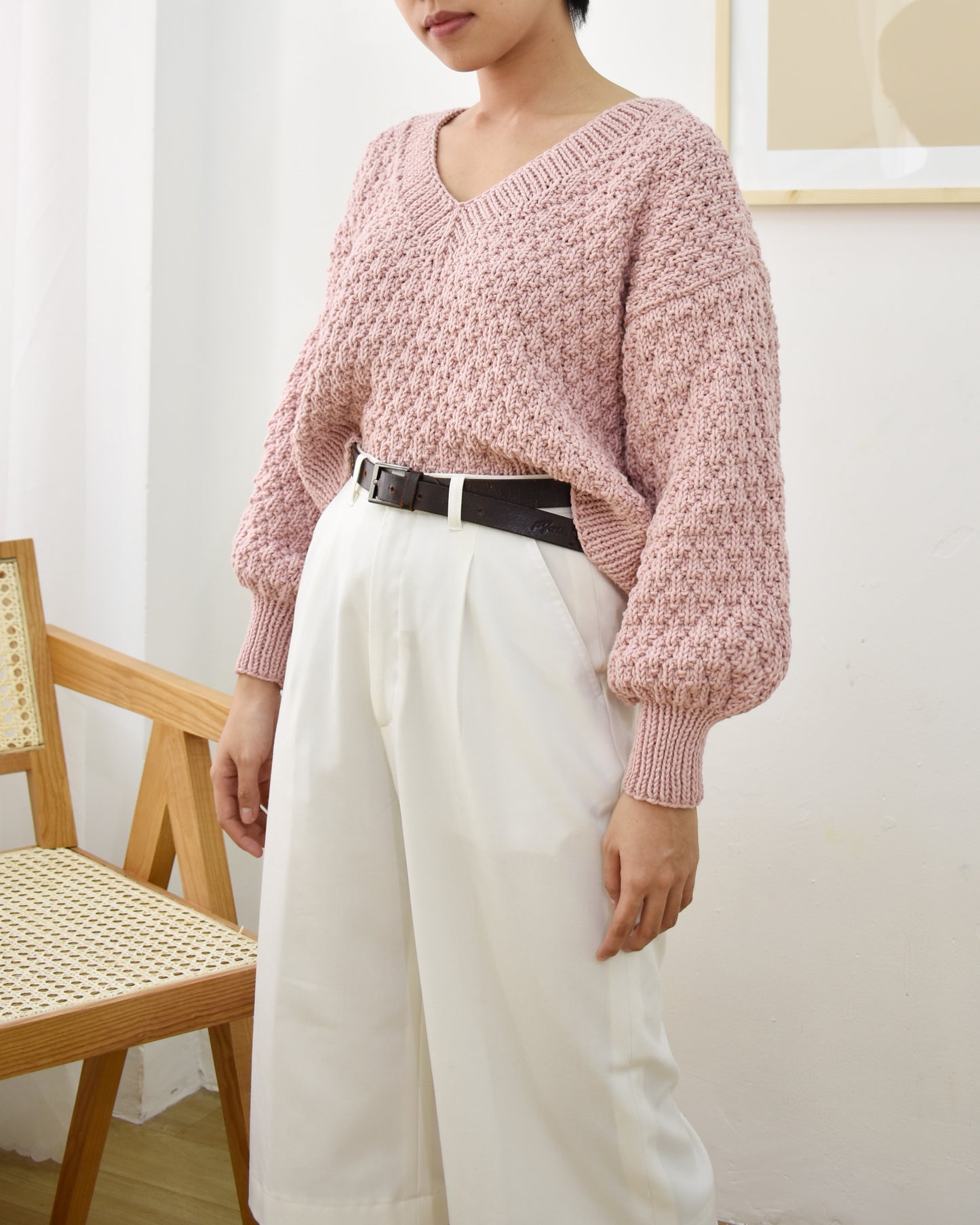 Sweater No.24 | Easy knitting pattern