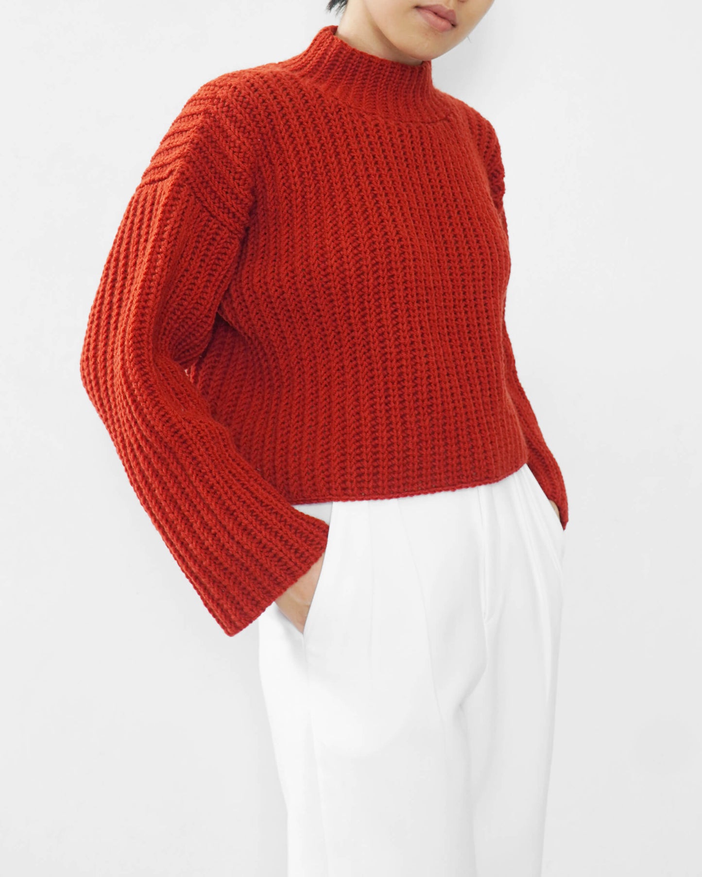Sweater No.36 | Ribbed sweater crochet pattern