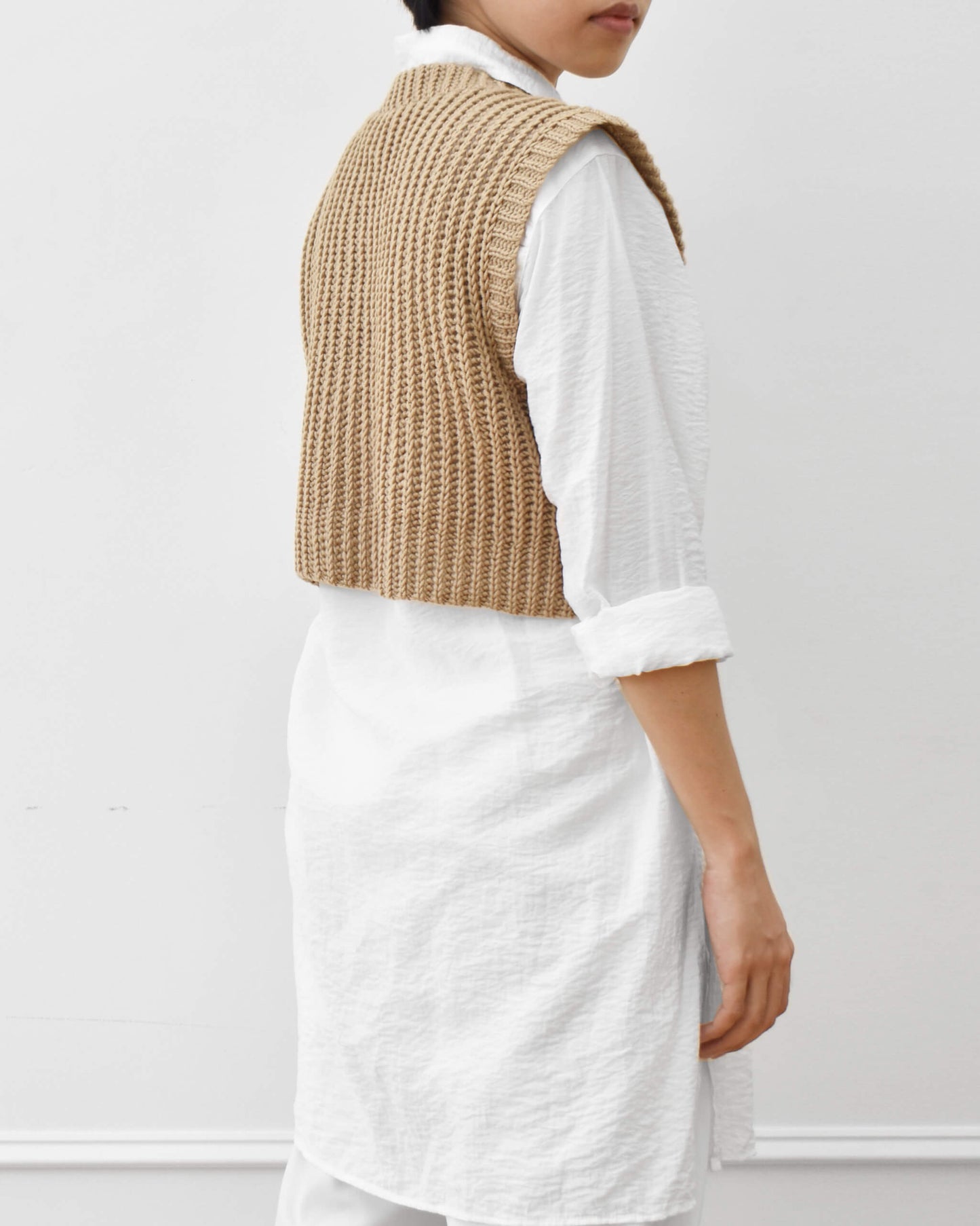 Vest No.16 | Easy crochet pattern