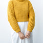 Sweater No.8 | Chunky knitting sweater pattern