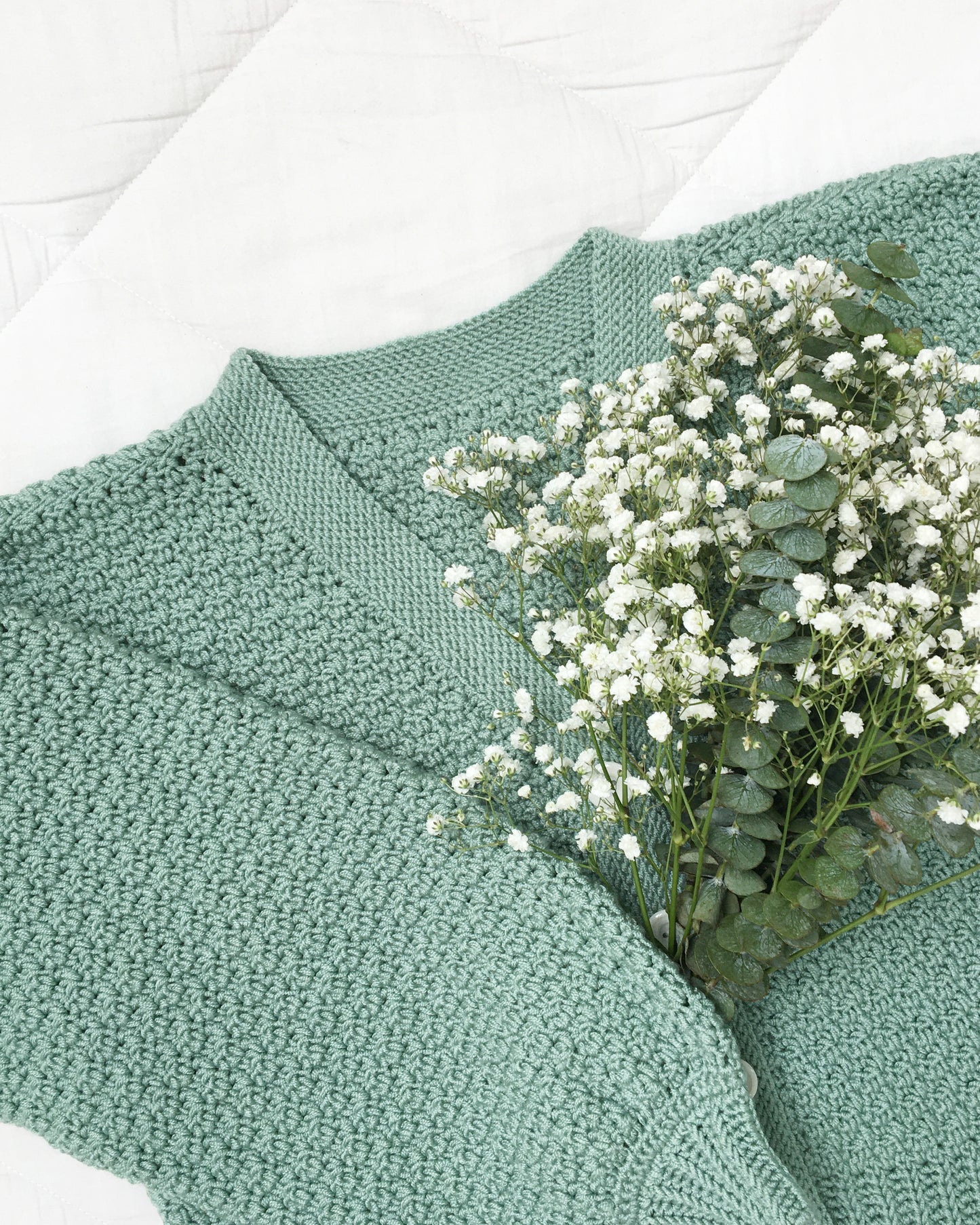 Cardigan No.18 | Easy crochet pattern